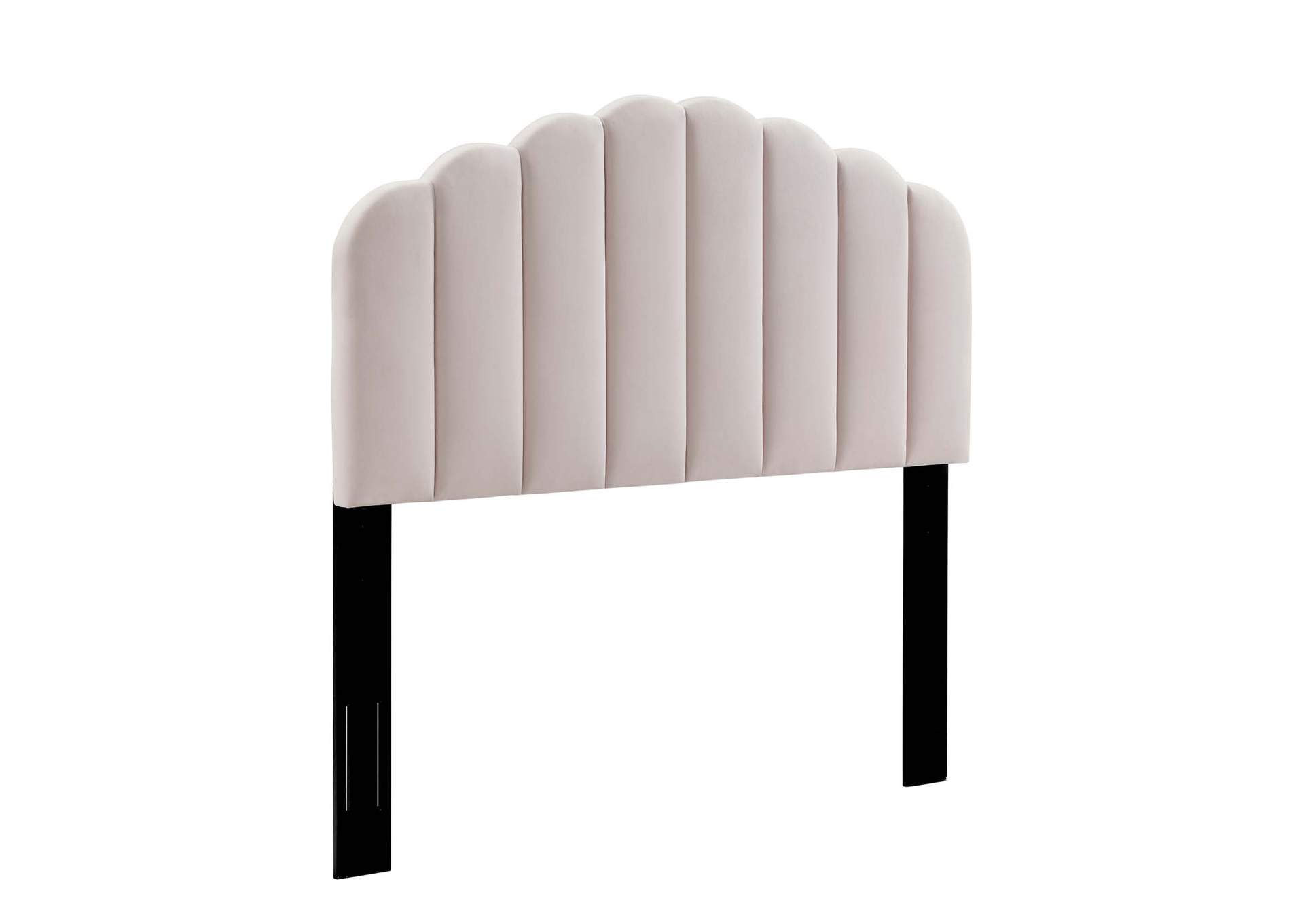 Veronique Pink Twin Performance Velvet Headboard,Modway
