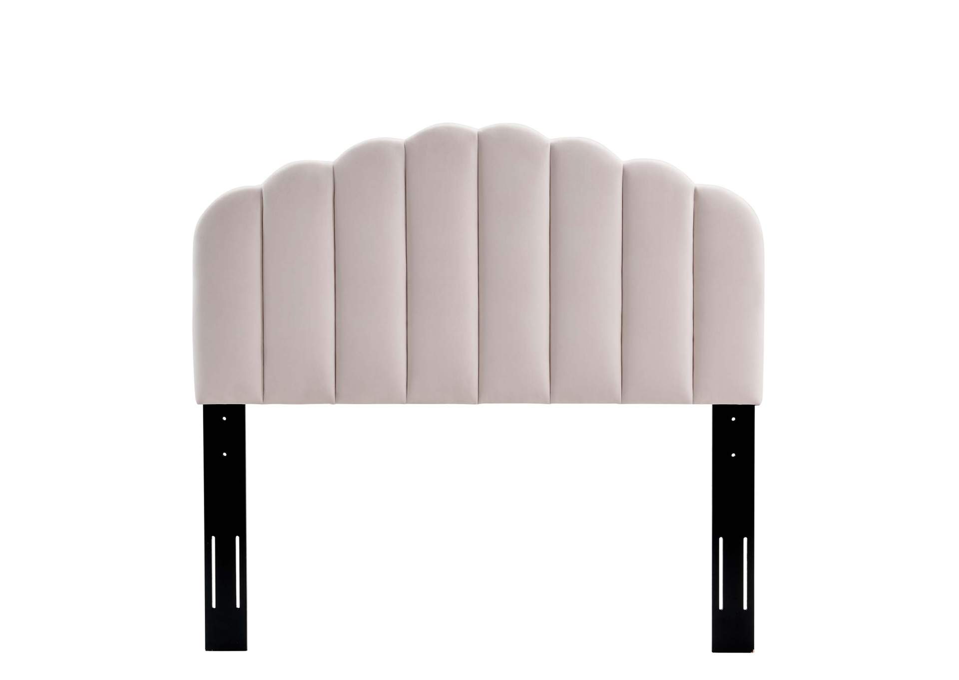 Veronique Pink Twin Performance Velvet Headboard,Modway