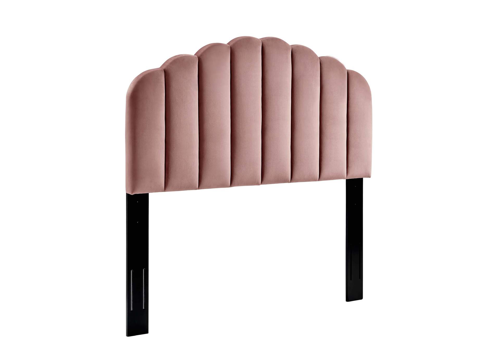 Veronique Dusty Rose Full/Queen Performance Velvet Headboard,Modway