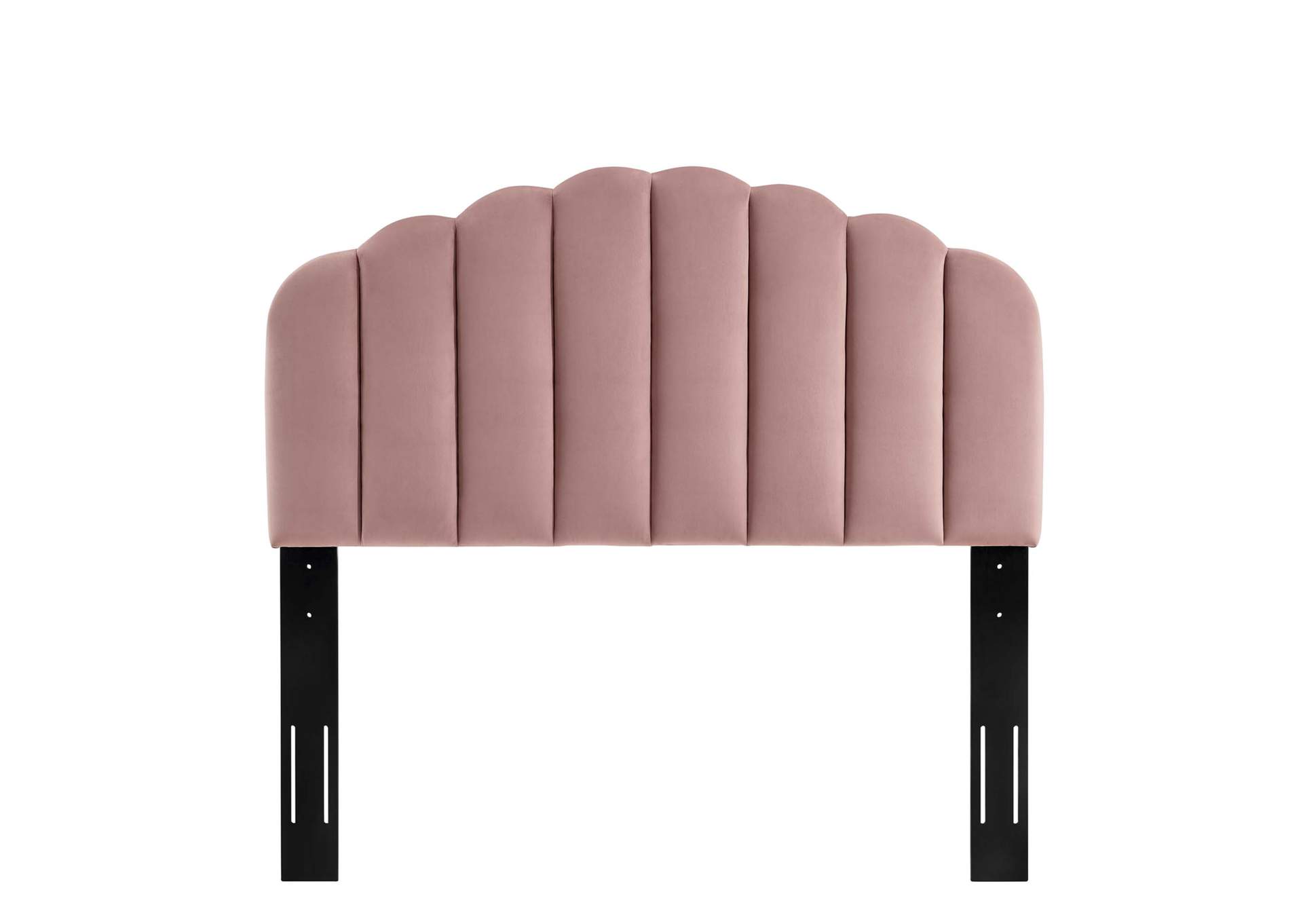 Veronique Dusty Rose Full/Queen Performance Velvet Headboard,Modway