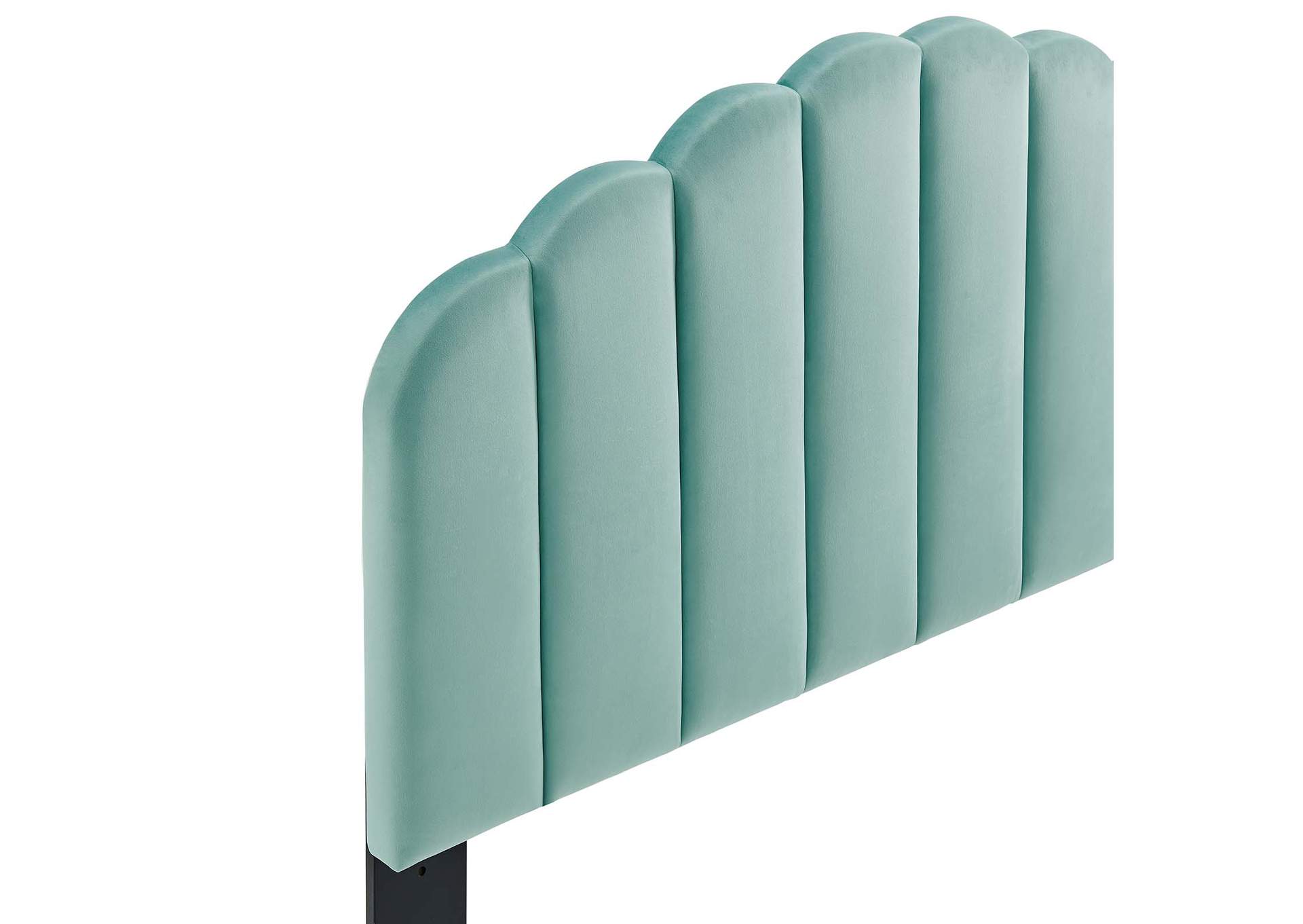 Veronique Mint Full/Queen Performance Velvet Headboard,Modway