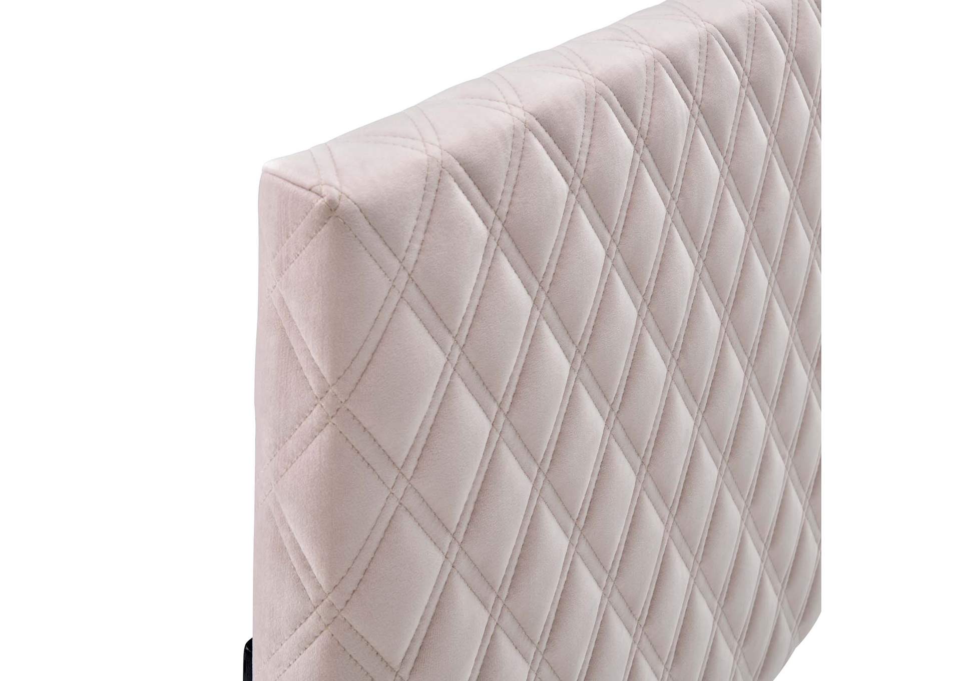 Angela Pink Full/Queen Performance Velvet Headboard,Modway
