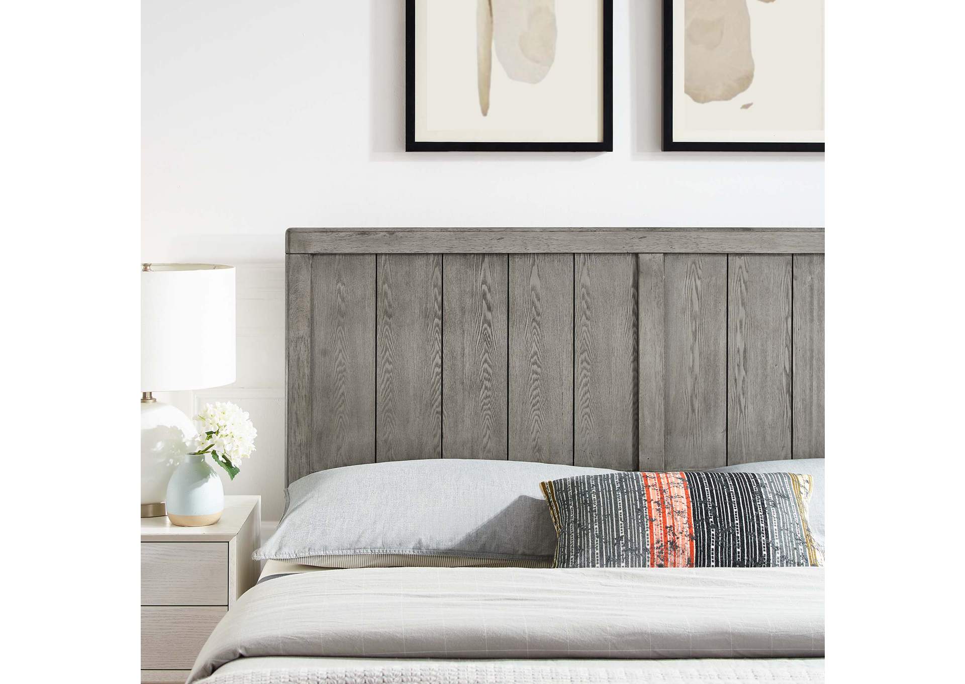 Robbie Gray King Wood Headboard,Modway