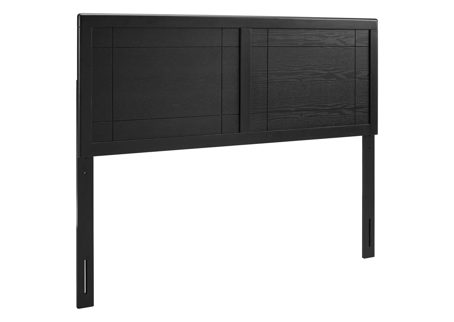 Archie Black Twin Wood Headboard,Modway