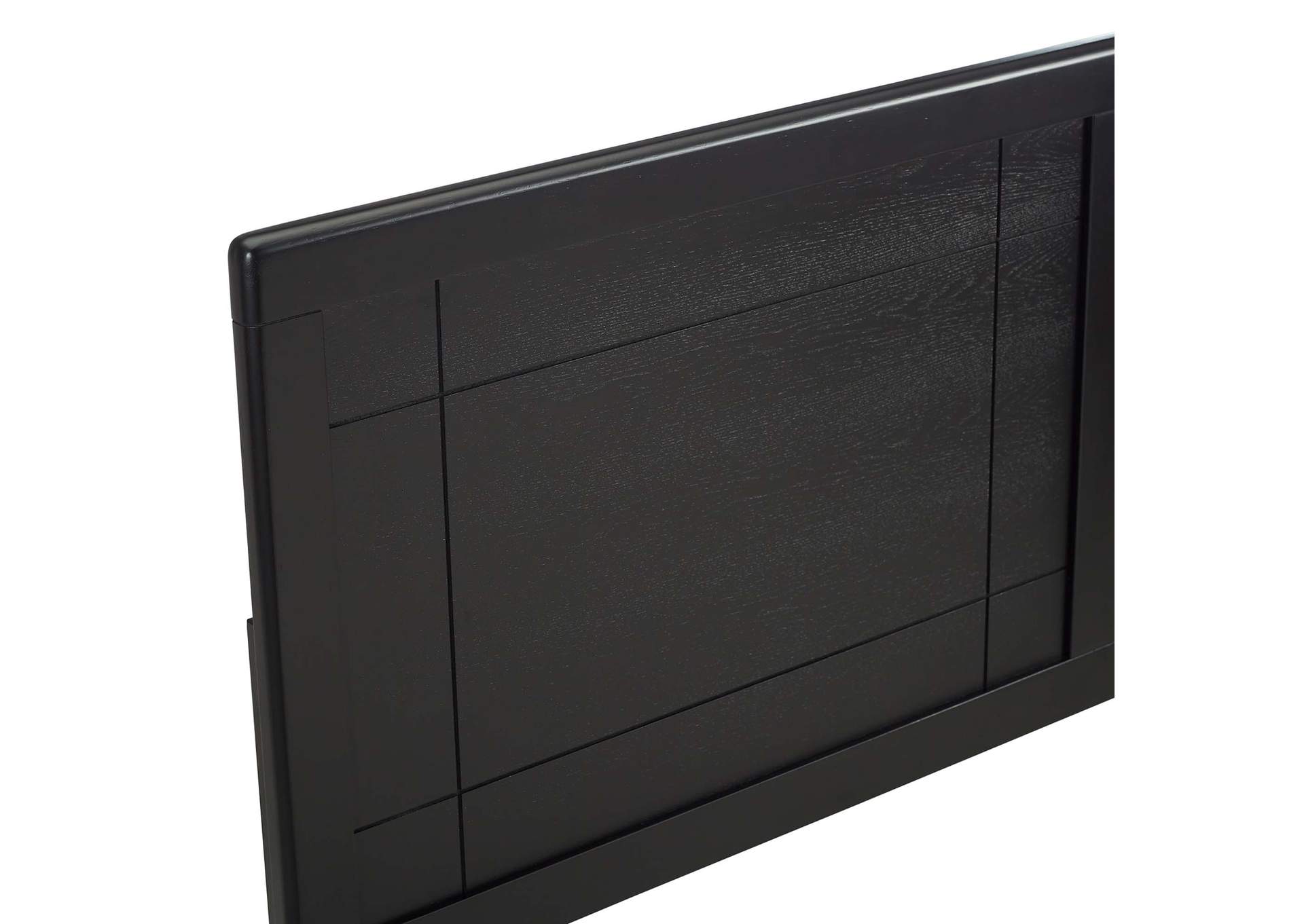 Archie Black Twin Wood Headboard,Modway