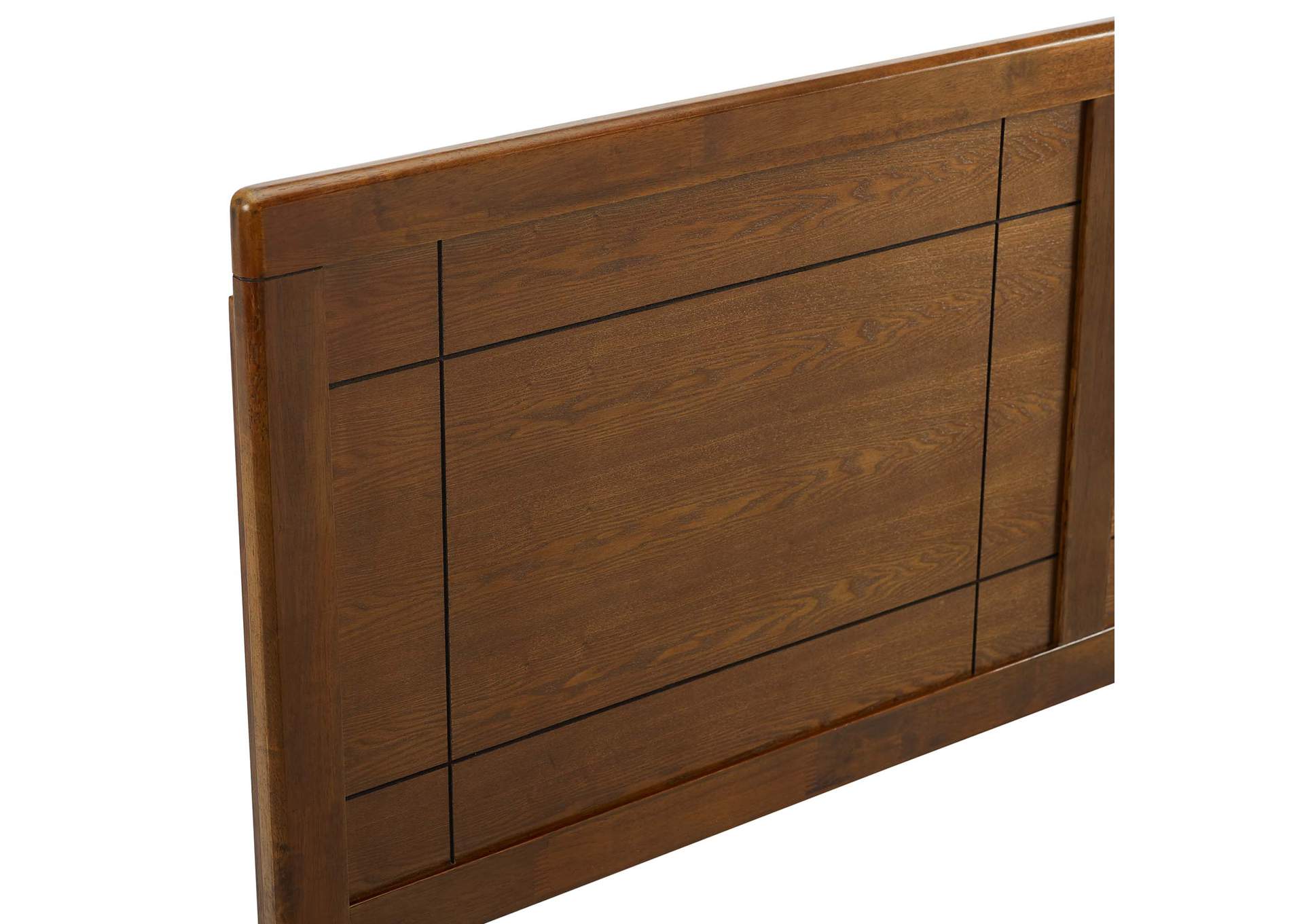 Archie Walnut Twin Wood Headboard,Modway