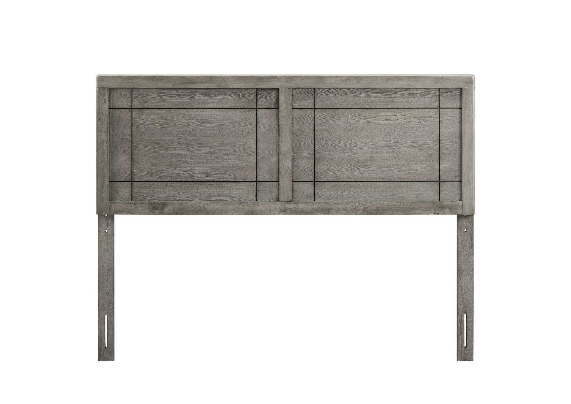 Archie Gray Full Wood Headboard,Modway
