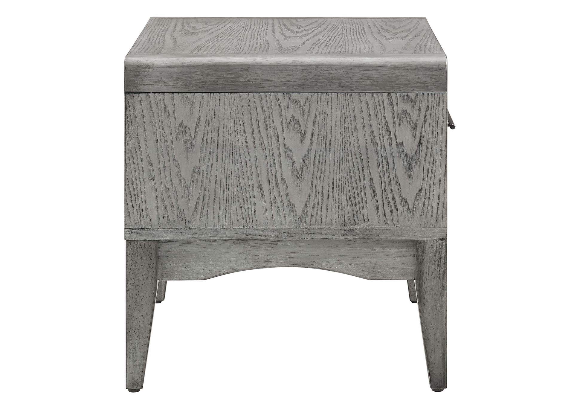 Gray Georgia Wood Nightstand,Modway
