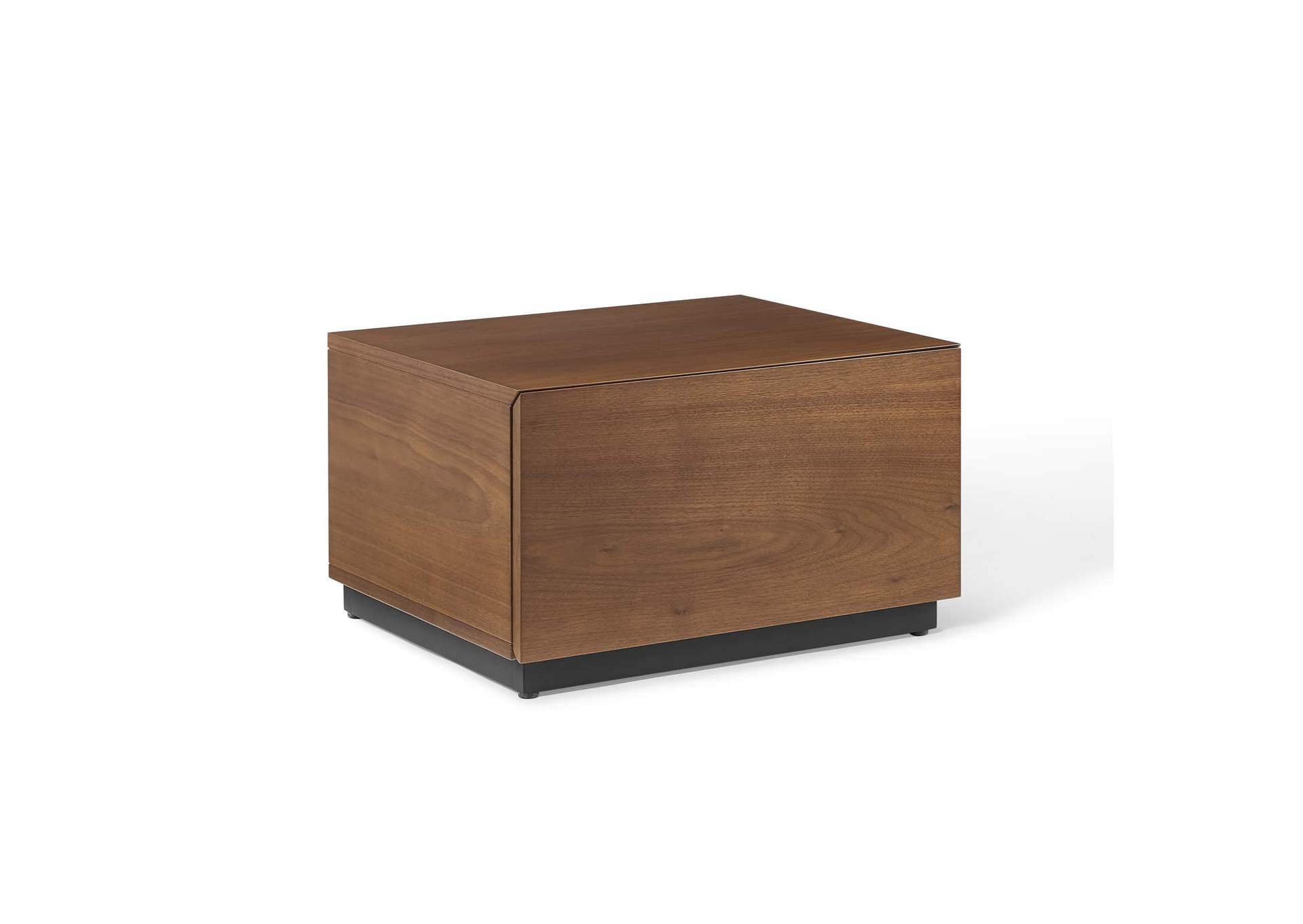 Walnut Caima 3 Piece Queen Bedroom Set,Modway