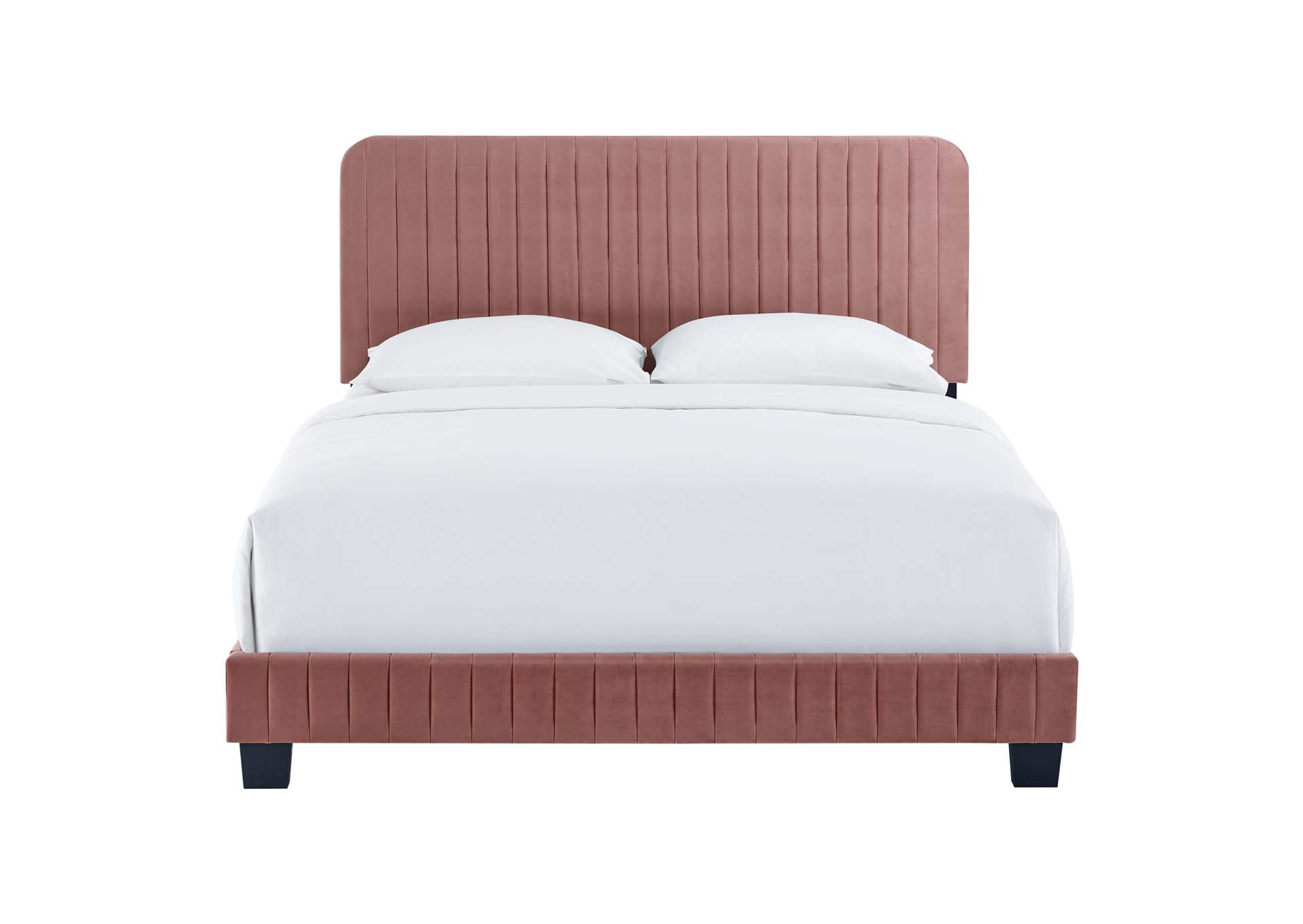 Celine Channel Tufted Performance Velvet King Bed,Modway