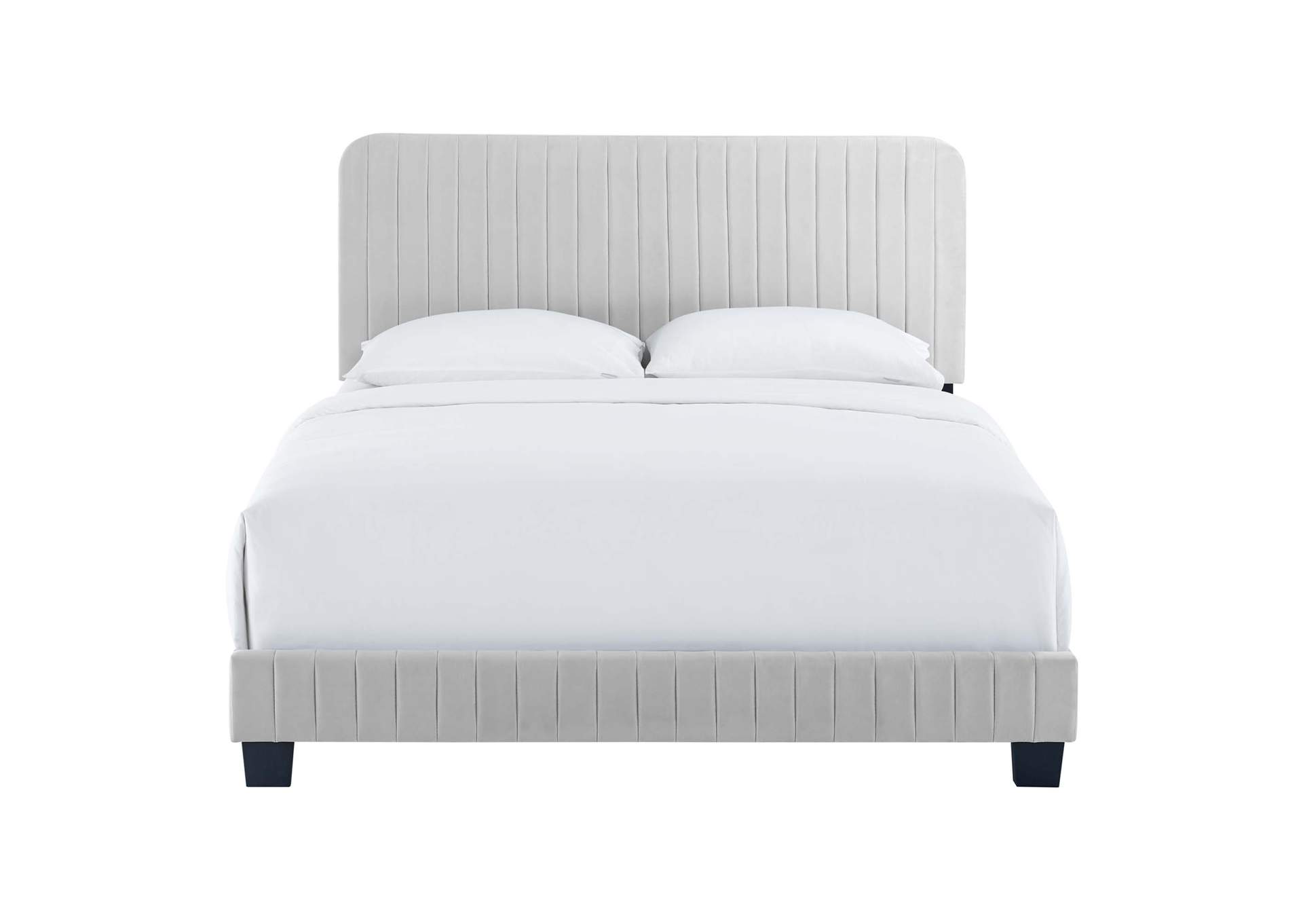 Celine Channel Tufted Performance Velvet King Bed,Modway