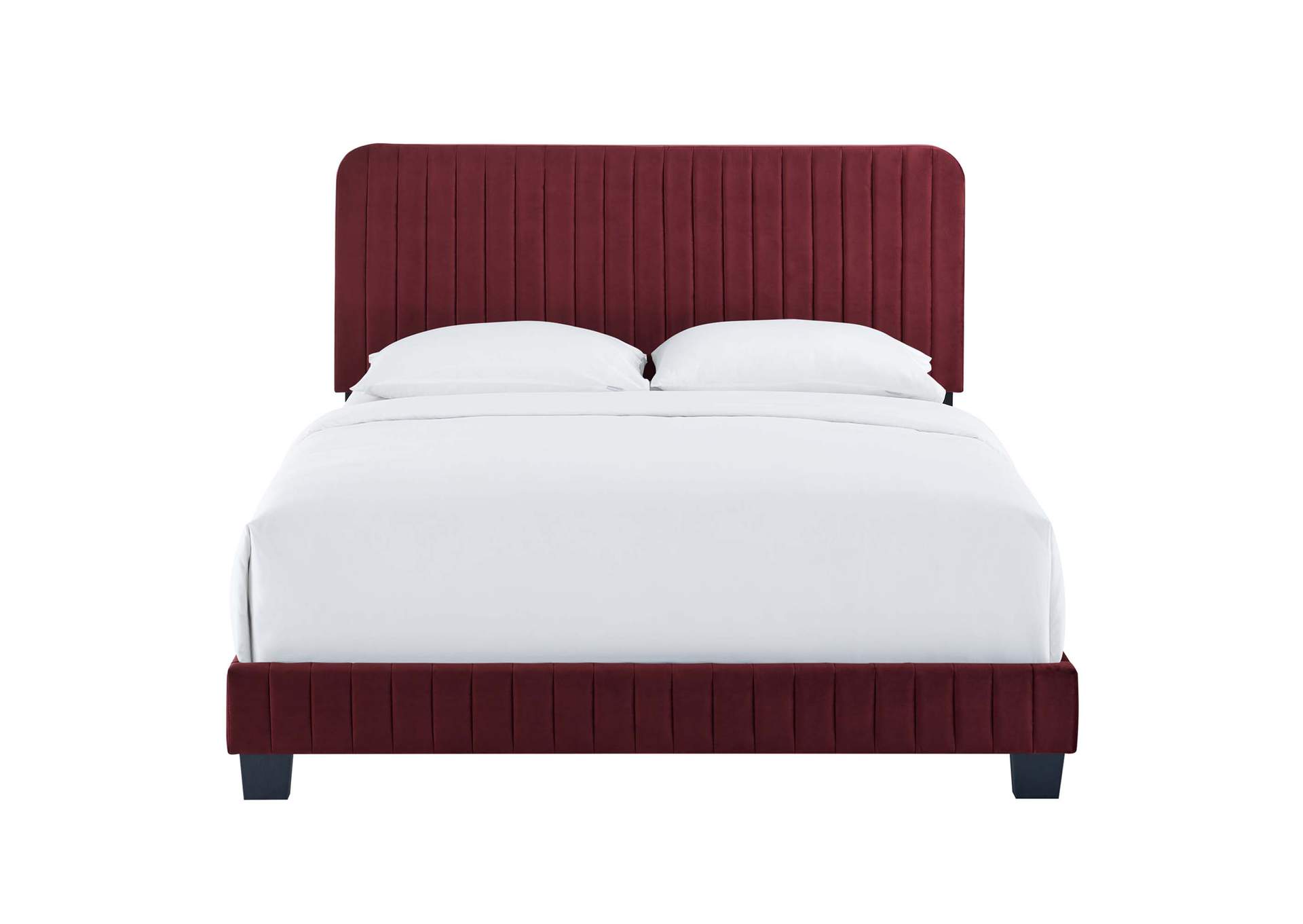 Celine Channel Tufted Performance Velvet King Bed,Modway