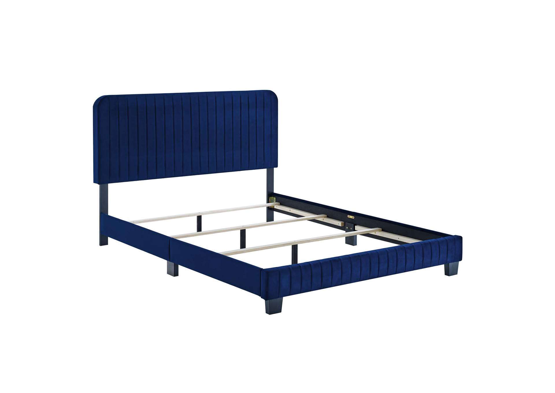 Celine Channel Tufted Performance Velvet King Bed,Modway