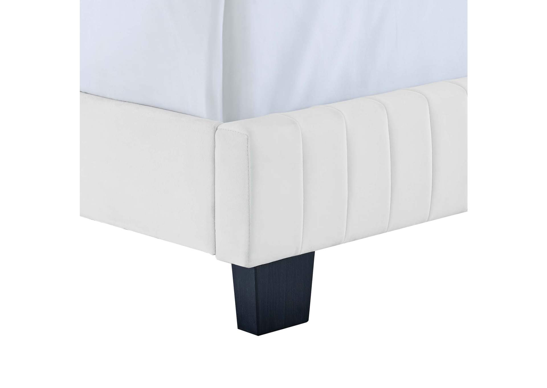 Celine Channel Tufted Performance Velvet King Bed,Modway