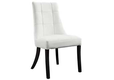 Image for White Noblesse Dining Vinyl Side Chair