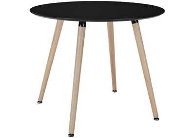 Image for Black Track Round Dining Table