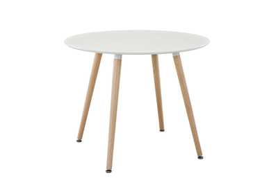 Image for White Track Round Dining Table