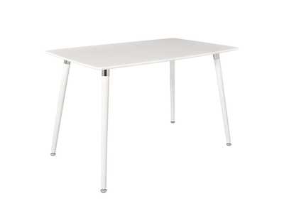 Image for White Lode Rectangle Wood Dining Table