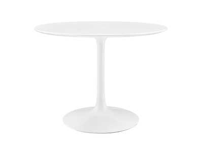 Image for White Lippa 40" Round Wood Top Dining Table