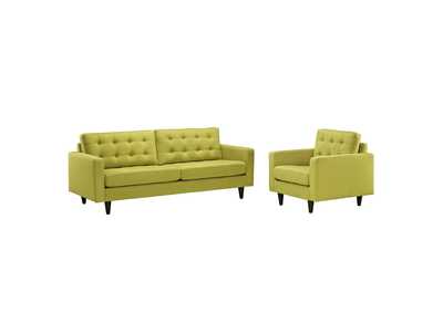Image for Wheatgrass Empress Armchair and Sofa [Set of 2]