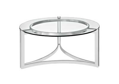 Image for Silver Signet Stainless Steel Coffee Table