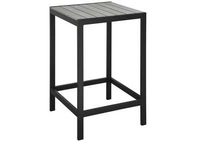 Image for Brown Gray Maine Outdoor Patio Bar Table