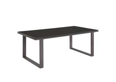 Brown Fortuna Outdoor Patio Coffee Table