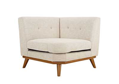 Image for Beige Engage Upholstered Fabric Corner Chair