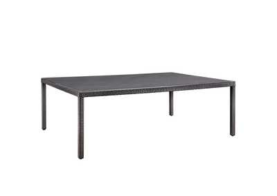 Image for Espresso Convene 90" Outdoor Patio Dining Table