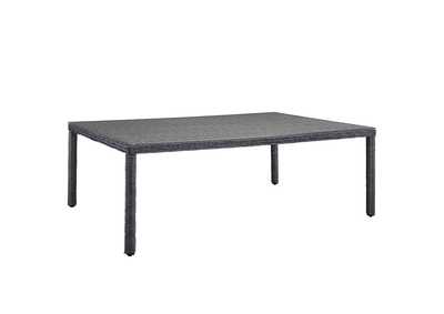 Image for Gray Summon 90" Outdoor Patio Dining Table