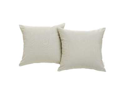 Image for Beige Convene Two Piece Outdoor Patio Pillow Set