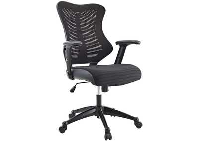 Image for Black Clutch Office Chair