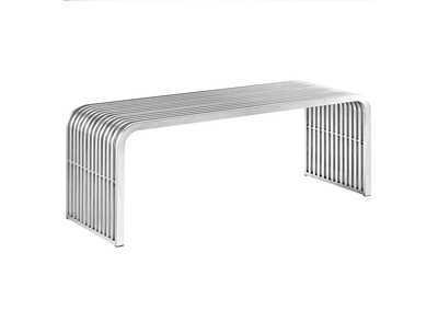 Image for Silver Pipe 47" Stainless Steel Bench