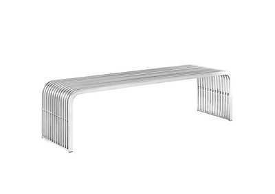 Image for Silver Pipe 60" Stainless Steel Bench