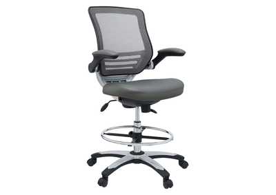 Image for Gray Edge Drafting Chair