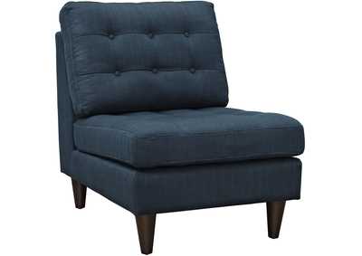 Image for Azure Empress Upholstered Fabric Lounge Chair