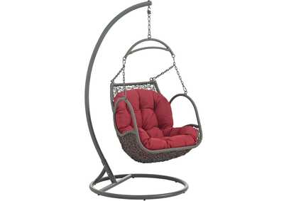 Image for Red Arbor Outdoor Patio Wood Swing Chair