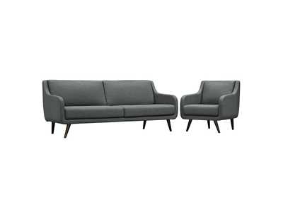 Image for Gray Verve Living Room Set [Set of 2]