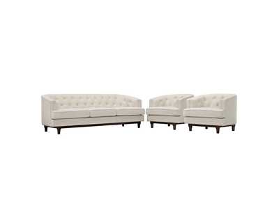 Image for Beige Coast Living Room Set [Set of 3]