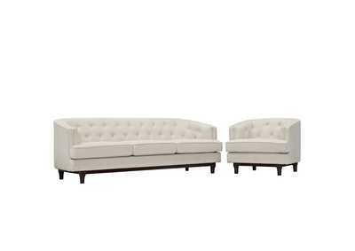 Image for Beige Coast Living Room Set [Set of 2]