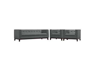 Image for Gray Serve Living Room Set [Set of 3]