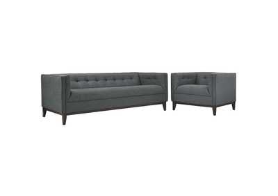 Image for Gray Serve Living Room Set [Set of 2]