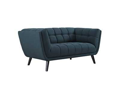 Image for Blue Bestow Upholstered Fabric Loveseat