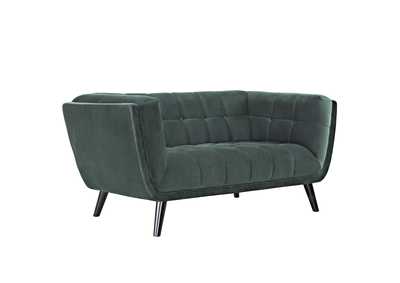 Image for Green Bestow Performance Velvet Loveseat
