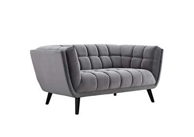 Image for Gray Bestow Performance Velvet Loveseat