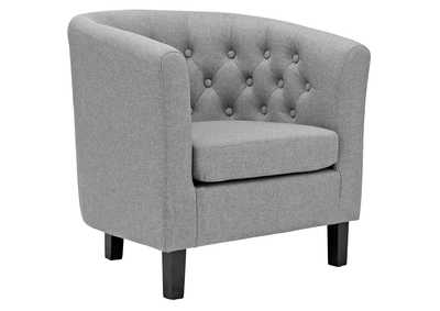 Image for Light Gray Prospect Upholstered Fabric Arm Chair