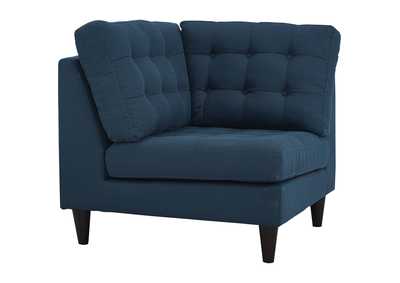 Image for Azure Empress Upholstered Fabric Corner Sofa