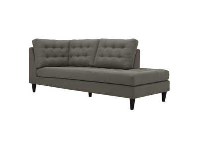 Image for Empress Granite Upholstered Fabric Right Facing Bumper