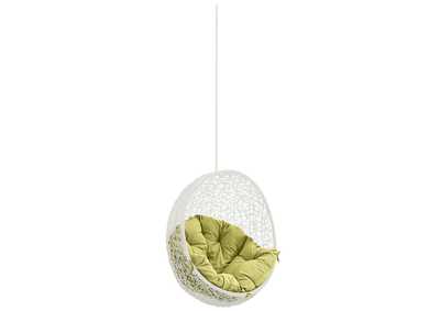 Image for White Peridot Hide Outdoor Patio Swing Chair Without Stand