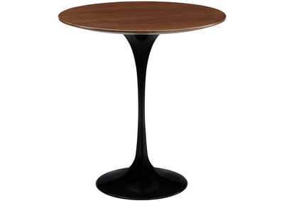 Black Lippa 20" Wood Side Table